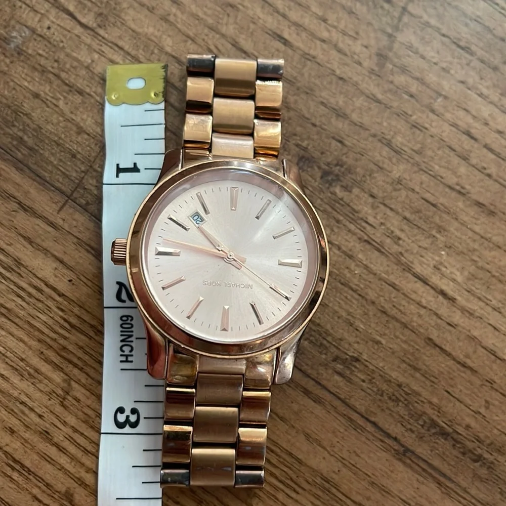Copper Tone MICHAEL KORS WATCH | Rolex Style M- L wrist | Firm $